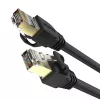 UNITEK Cat.7 S/FTP 2,0 m Ethernet-Patchkabel, 10 Gbit/s, 600 MHz, vergoldete RJ45-Stecker, Schwarz