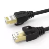 UNITEK Cat.7 S/FTP 2,0 m Ethernet-Patchkabel, 10 Gbit/s, 600 MHz, vergoldete RJ45-Stecker, Schwarz