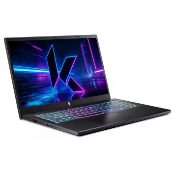 Acer Nitro V 15 AI Gaming-Laptop, 15,6 inch FHD 144Hz, AMD Ryzen 7 170, NVIDIA GeForce RTX 5060, 16GB DDR5, 1TB SSD, ohne Betriebssystem, Obsidian Black