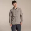 Craghoppers NosiLife Loukkos Langarmhemd - Pebble - XL