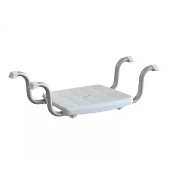 TIMAGO KING BS-20 Verstellbare Badewannenbank Weiß