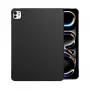 MRDISC Rückseitenhülle für Apple iPad Pro M4 Schwarz TPU - Schlanke stoßdämpfende Hülle mit erhöhten Kanten, kratzfester matter Oberfläche, präzisen Aussparungen (MG-BCIPTABPROM4SW)