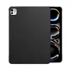 MRDISC Rückseitenhülle für Apple iPad Pro M4 Schwarz TPU - Schlanke stoßdämpfende Hülle mit erhöhten Kanten, kratzfester matter Oberfläche, präzisen Aussparungen (MG-BCIPTABPROM4SW)