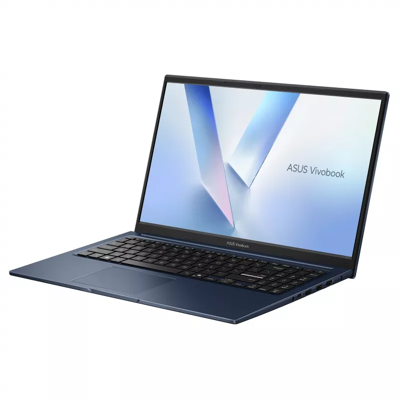 ASUS Vivobook 15 X1504MA-ISSBQ193W Laptop, 15,6 Zoll Full HD IPS, Intel Core 7 350, 16GB DDR5, 512GB SSD, Windows 11 Home, französische AZERTY-Tastatur