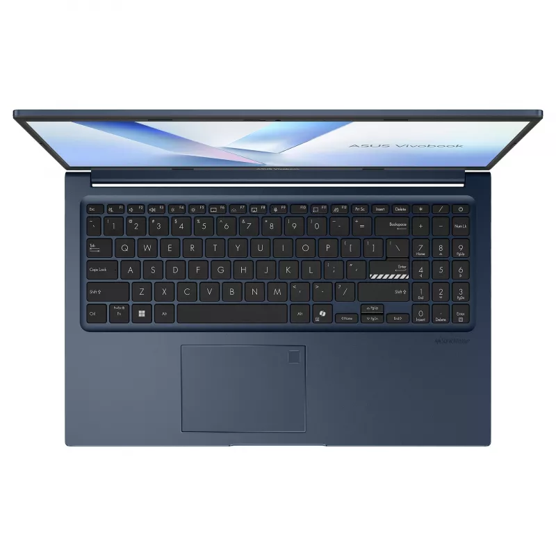 ASUS Vivobook 15 X1504MA-ISSBQ193W Laptop, 15,6 Zoll Full HD IPS, Intel Core 7 350, 16GB DDR5, 512GB SSD, Windows 11 Home, französische AZERTY-Tastatur