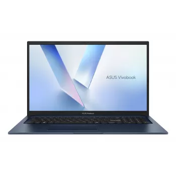 ASUS Vivobook 17 X1704MA-ISSAU199W Laptop, 17,3 Zoll, Intel Core 3 304, 8GB DDR5, 256GB SSD, Windows 11 Home, Tastatur AZERTY (FR), Quiet Blue