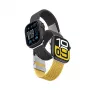 AMAZINGTHING Blend Band Set aus 2 Armband für Apple Watch 45/46/49mm - Gelb-Schwarz & Schwarz