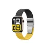 AMAZINGTHING Blend Band Set aus 2 Armband für Apple Watch 45/46/49mm - Gelb-Schwarz & Schwarz