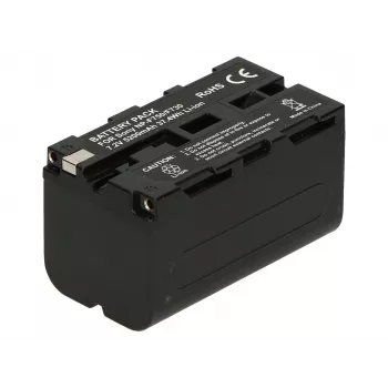 2-POWER Camcorder-Akku 7,4V 5200mAh Sony NP-F730 InfoLithium L
