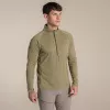 Craghoppers NosiLife SolarShield+ Halb-Reißverschluss-Top - Cardamon, L
