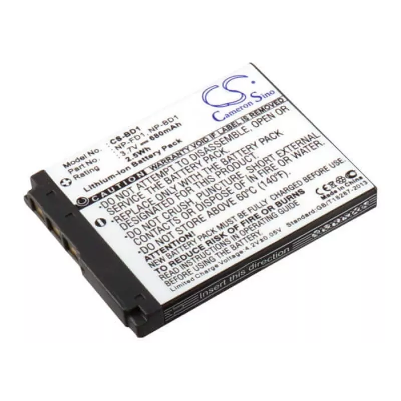 Cameron Sino CS-BD1 Ersatzakku für Sony NP-BD1 / NP-FD1