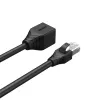 UNITEK Cat6 UTP RJ45 Verlängerungskabel M-F 5m Schwarz