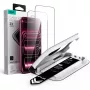 ESR UltraFit Classic Panzerglas-Displayschutz 2er-Pack für iPhone 17 Pro Max / 18 Pro Max - Schwarz