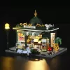 LUMIBRICKS F9023 Freistehender Zeitschriftenspender aus Stahl, schwarz pulverbeschichtet, Einzelfach