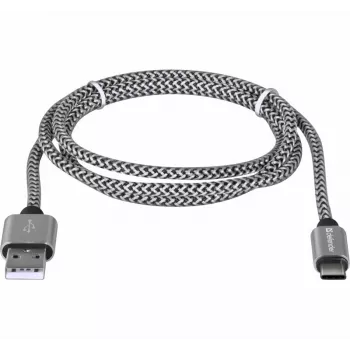 Defender USB-A auf USB-C Kabel 1,0 m 2,1 A Weiß