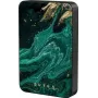 Burga Magnetische 5000 mAh Powerbank Emerald Pool Gunmetal