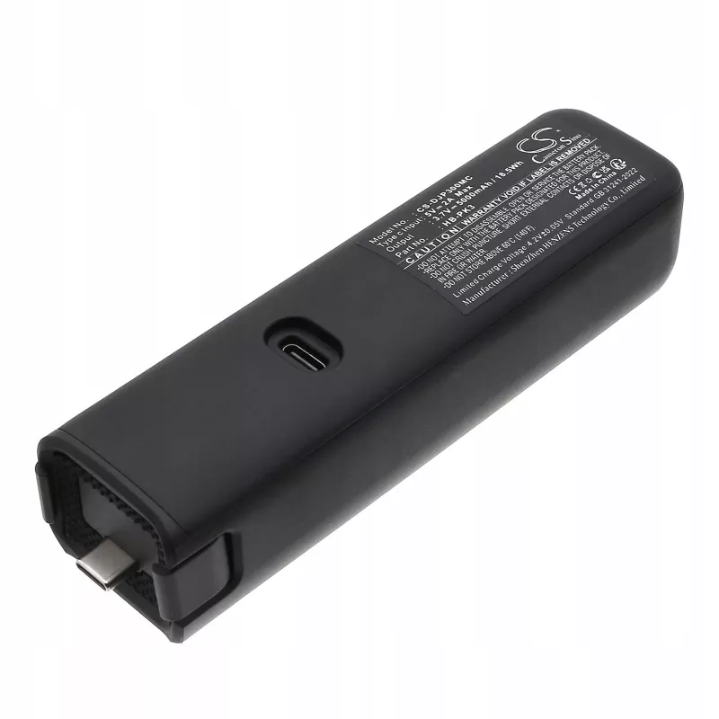 CAMERON SINO Akku-Griff Power Bank HB-PK3 für DJI Osmo Pocket 3 / CS-DJP300MC
