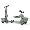 Scoot & Ride Highwaykick 1 Lifestyle 2-in-1 Rutscher & Scooter, Green Lines
