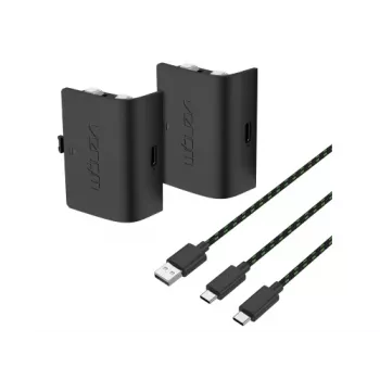 Venom Akku-Doppelpack für PS5 DualSense Controller - Schwarz