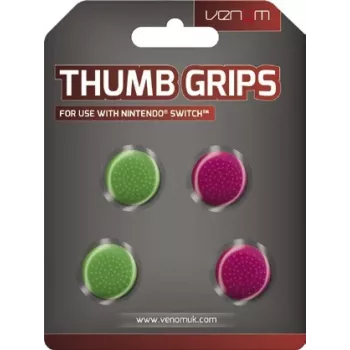 Venom Thumb Grips für Nintendo Switch 2, Pink und Grün, VS4917
