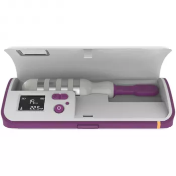Tenscare iTouch Go Kabelloses Beckenbodentrainer mit Bluetooth-App-Steuerung, wiederaufladbarer EMS-Stimulator, Vaginalsonde, USB-Kabel, Aufbewahrungstasche, Handbuch