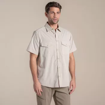 Craghoppers Kiwi II Kurzarmhemd - Oatmeal - L