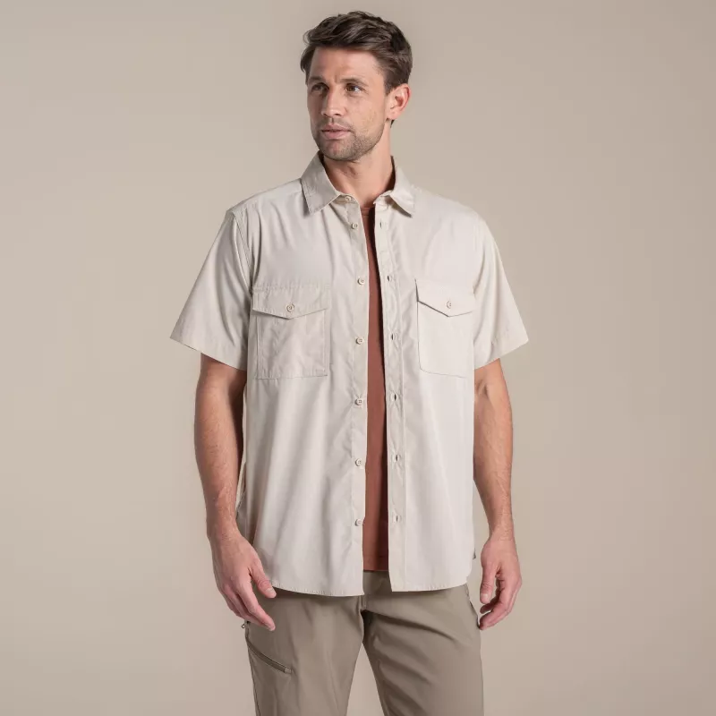 Craghoppers Kiwi II Kurzarmhemd - Oatmeal - L