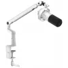 FIFINE T688W Dynamisches Mikrofon mit Schwenkarm, USB/XLR, Weiß