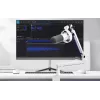 FIFINE T688W Dynamisches Mikrofon mit Schwenkarm, USB/XLR, Weiß