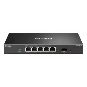 TP-Link Omada Easy Managed 5-Port 2.5G PoE++ Switch mit 10G SFP+ Uplink (ES206XPP-M2)