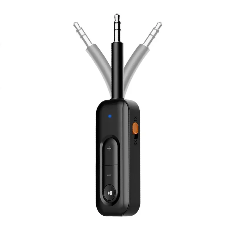 TECH-PROTECT ULTRABOOST AU03 Bluetooth 6.0 Audio-Adapter AUX-Empfänger Schwarz
