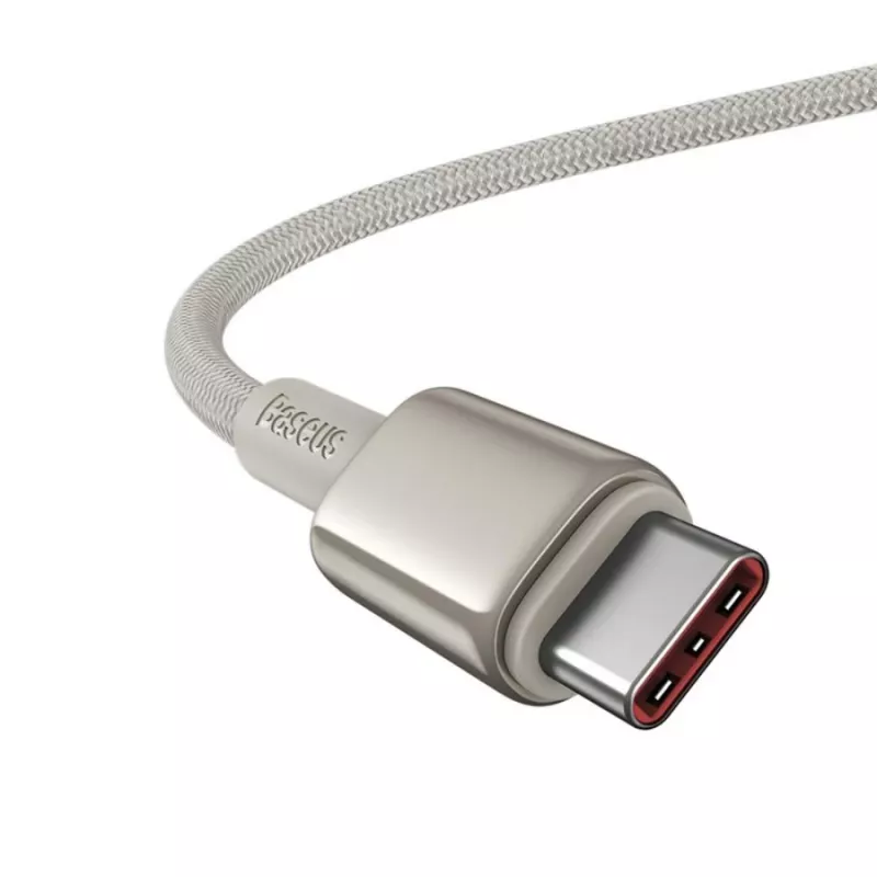 Baseus Tungsten Gold USB-C auf USB-C Kabel 100W 1m Gold
