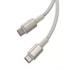 Baseus Tungsten Gold USB-C auf USB-C Kabel 100W 1m Gold