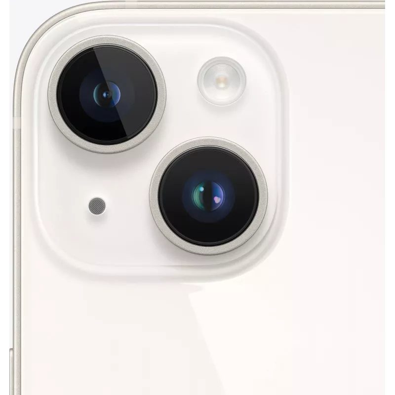 Apple iPhone 14 128GB Smartphone, Starlight (MPUR3PX/A)