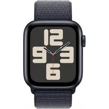 Apple Watch SE 2 GPS + Cellular 44mm, Mitternacht, Sport Loop (MRHC3ET/A)