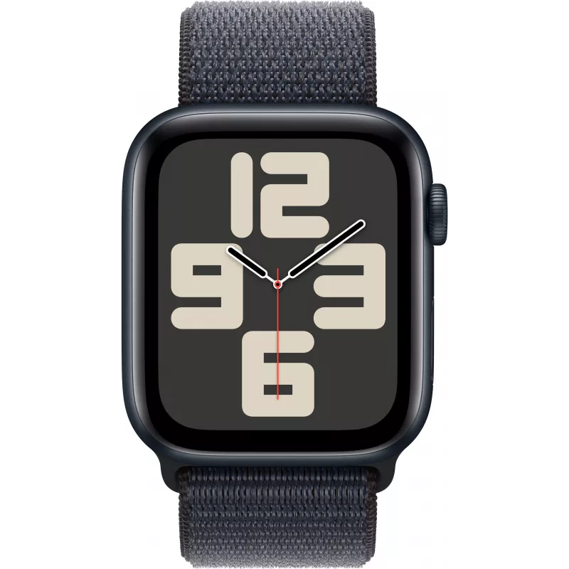 Apple Watch SE 2 GPS + Cellular 44mm, Mitternacht, Sport Loop (MRHC3ET/A)