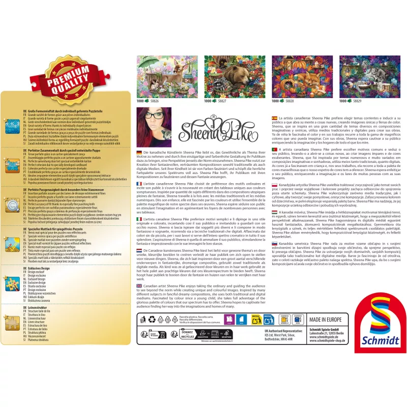 Schmidt Spiele Sheena Pike: Spring Dream 1000-Teile Puzzle