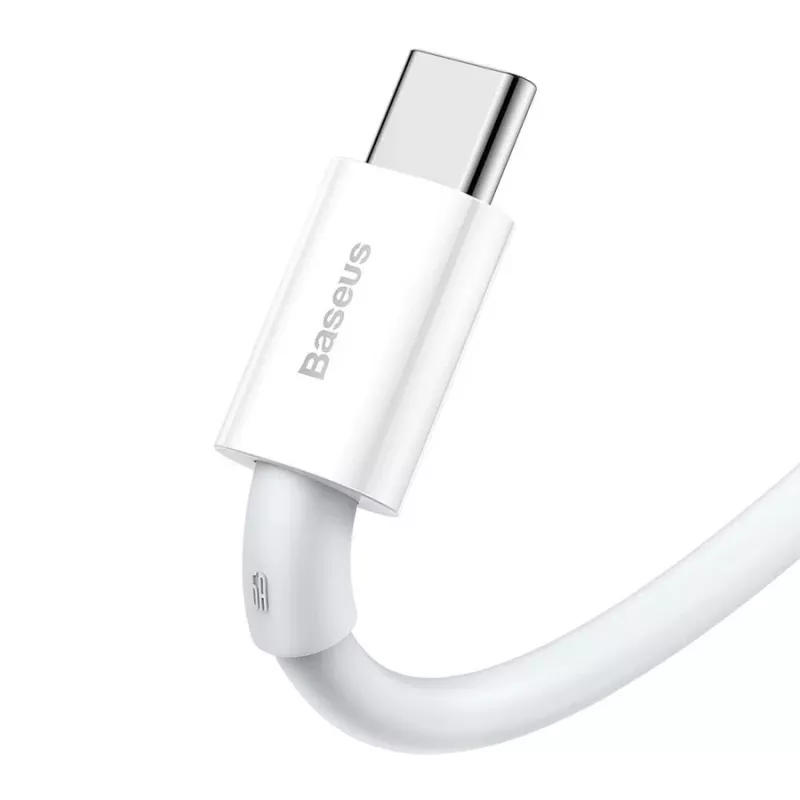 Baseus Superior Series USB-A auf USB-C Kabel, 66W Schnellladen, 2m, Weiß