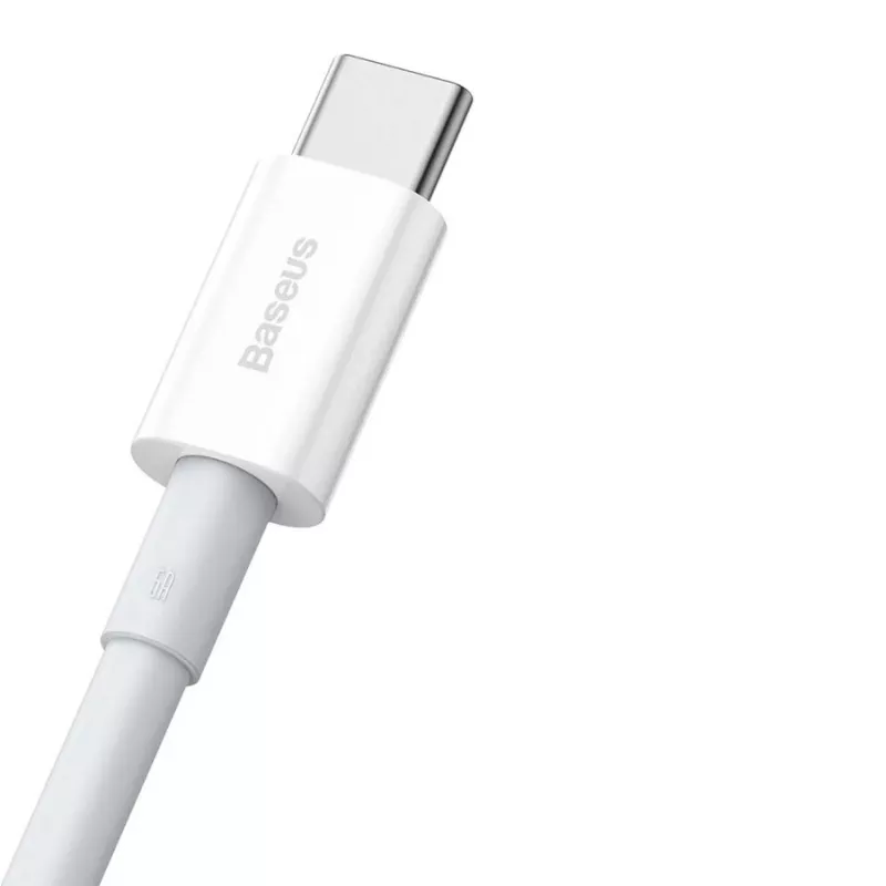 Baseus Superior Series USB-A auf USB-C Kabel, 66W Schnellladen, 2m, Weiß