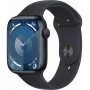 Apple Watch 9 GPS + Cellular 45mm, Mitternacht, Sport Band M/L (MRMD3ET/A)