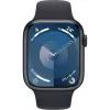 Apple Watch 9 GPS + Cellular 45mm, Mitternacht, Sport Band M/L (MRMD3ET/A)