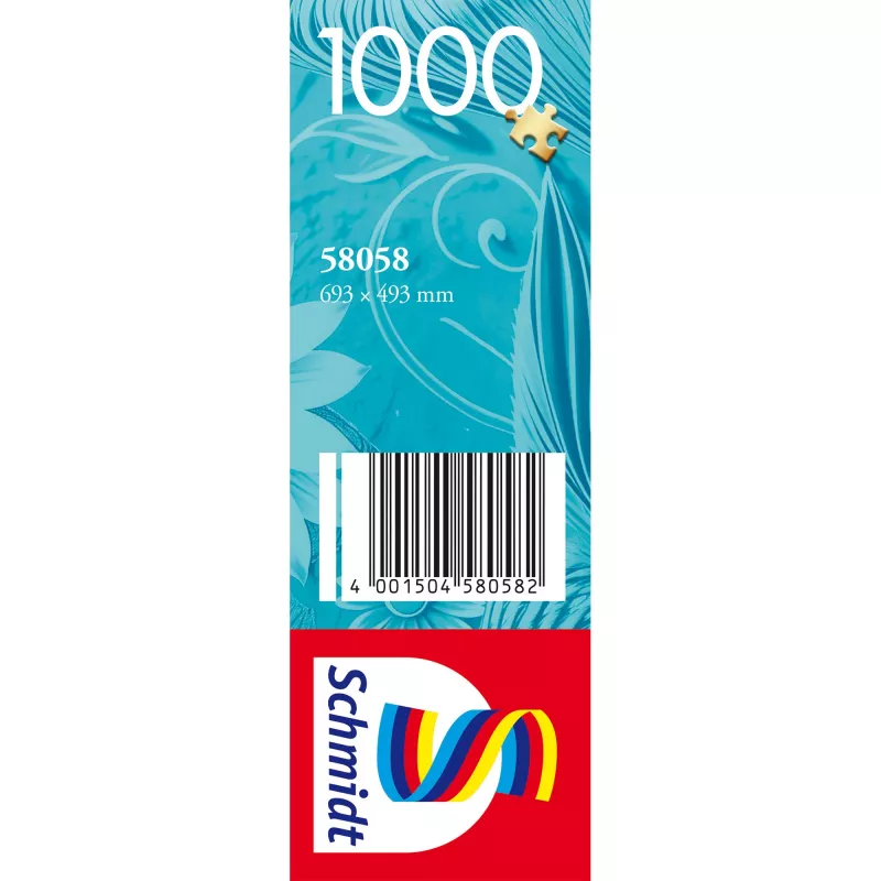 Schmidt Spiele Eulen und Blumen 1000-Teile Puzzle