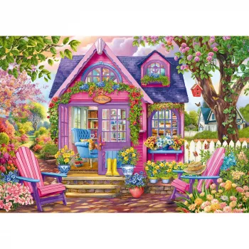 Schmidt Spiele 58061 Ein Häuschen zum Verlieben 1000-Teile Puzzle