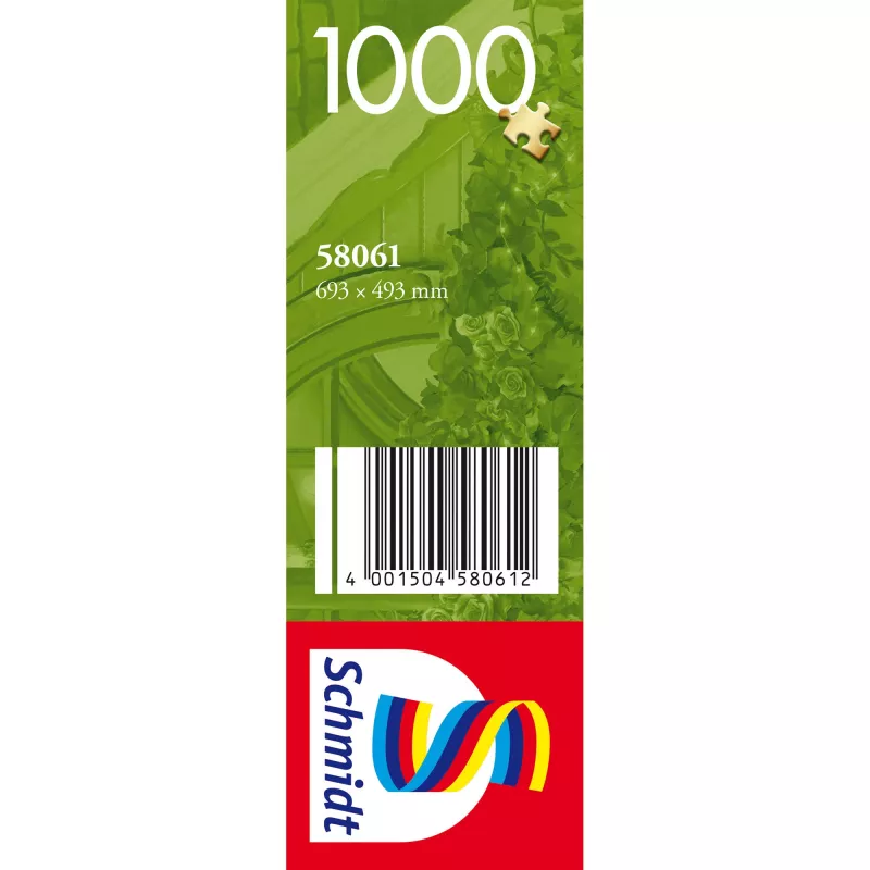 Schmidt Spiele 58061 Ein Häuschen zum Verlieben 1000-Teile Puzzle