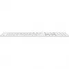 Apple Magic Keyboard mit Touch ID und Ziffernblock, russisches Layout, weiße Tasten (MXK73RS/A)