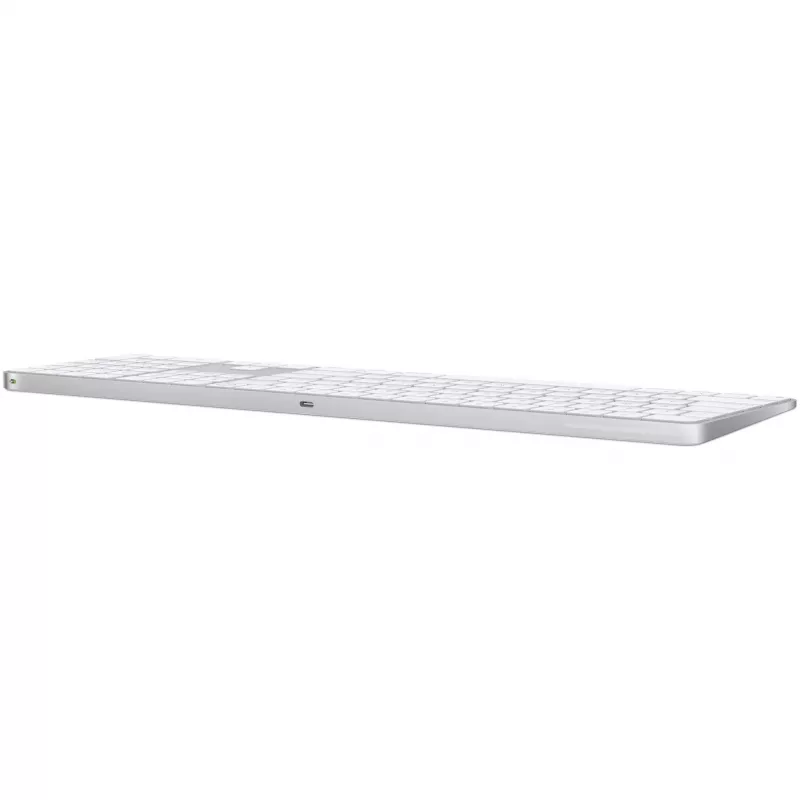 Apple Magic Keyboard mit Touch ID und Ziffernblock, russisches Layout, weiße Tasten (MXK73RS/A)