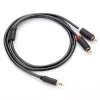 Ugreen 2x RCA auf 3,5 mm Audiokabel 1,5 m Schwarz