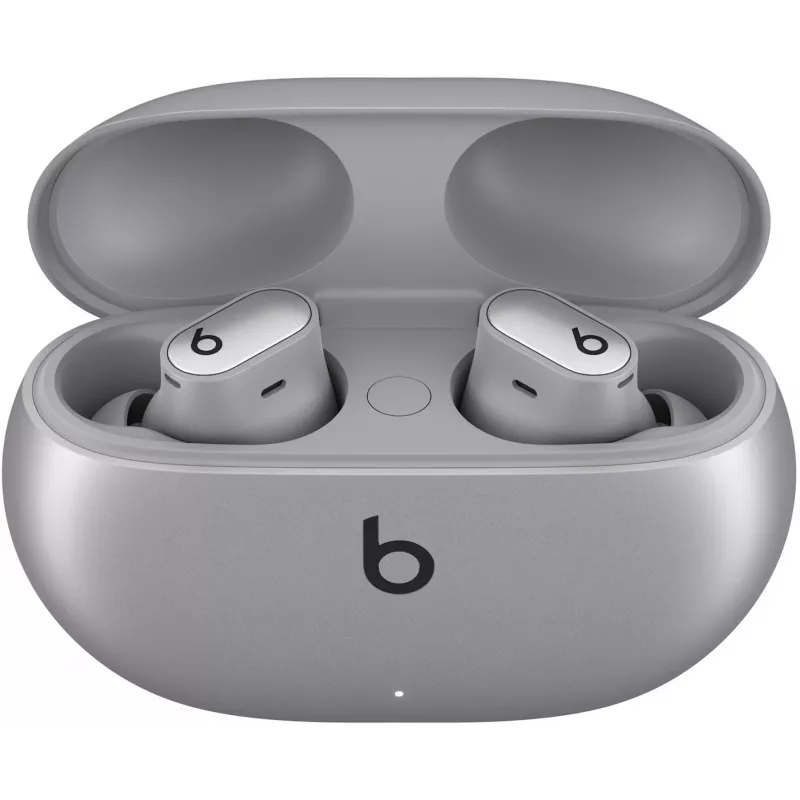 Beats Studio Buds + True-Wireless-Kopfhörer mit Geräuschunterdrückung, Cosmic Silver (MT2P3ZM/A)