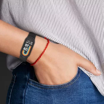 TECH-PROTECT ICONBAND Silikon-Ersatzarmband für Xiaomi Smart Band 8 / 8 NFC, Beige
