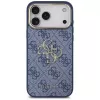 Guess 4G Big Classic Logo Hülle für iPhone 18 Pro Max / 17 Pro Max, Blau & Gold
